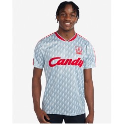 Kid's Liverpool 1989/91 Away Retro Candy Shirt