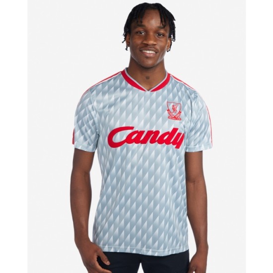 Kid's Liverpool 1989/91 Away Retro Candy Shirt Kid's Liverpool 1989/91 Away Retro Candy Shirt