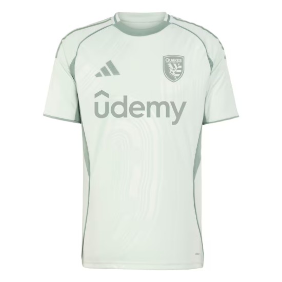 Kid's San Jose Earthquakes 2025 Third Pre Match Shirt - Green Kid's San Jose Earthquakes 2025 Third Pre Match Shirt - Green
