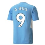 Men's G.JESUS Manchester City 2021/22 Home Shirt Men's G.JESUS Manchester City 2021/22 Home Shirt