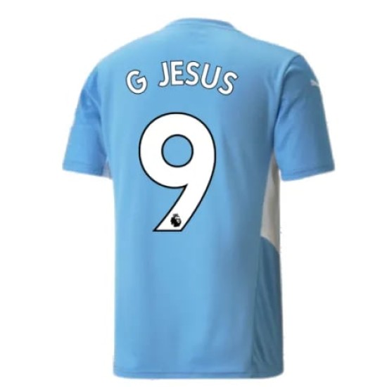 Men's G.JESUS Manchester City 2021/22 Home Shirt Men's G.JESUS Manchester City 2021/22 Home Shirt