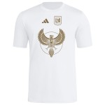 Women's Los Angeles FC 2025 Third Hook AEROREADY Shirt - White Women's Los Angeles FC 2025 Third Hook AEROREADY Shirt - White