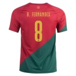 Bruno Fernandes #8 Portugal Home Jersey World Cup 2022