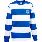Men's Queens Park Rangers 1975/76 Home Retro Long Sleeve Shirt #10