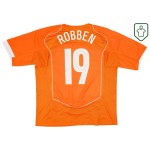 Men's Netherlands 2004/06 Home Retro Shirt Robben #19 Men's Netherlands 2004/06 Home Retro Shirt Robben #19