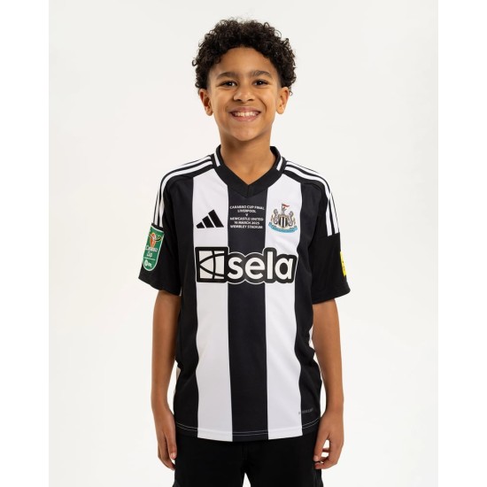 Kid's Newcastle United 2025 Carabao Cup Winners Shirt Kid's Newcastle United 2025 Carabao Cup Winners Shirt