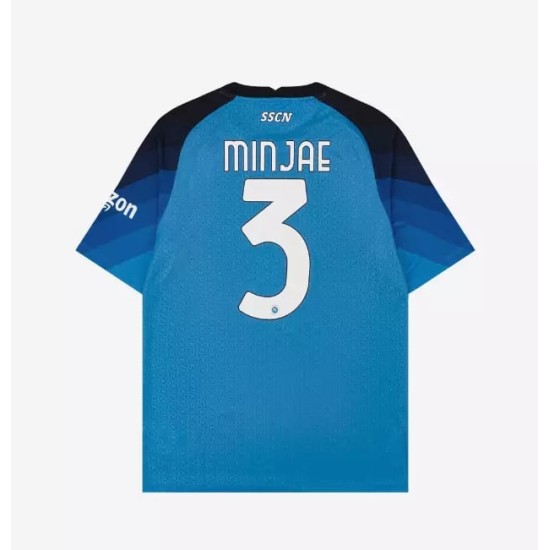 Women's MINJAE Napoli 2022/23 Home Shirt Women's MINJAE Napoli 2022/23 Home Shirt