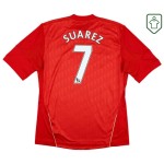 Men's Liverpool 2010/12 Home Retro Shirt Suarez #7