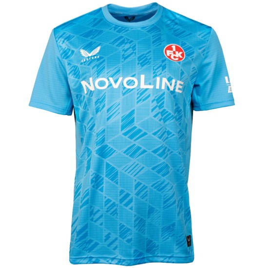 Men's 1. FC Kaiserslautern 2025/26 Goalkeeper Shirt - Blue Men's 1. FC Kaiserslautern 2025/26 Goalkeeper Shirt - Blue