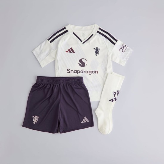 Kid's Manchester United 2025/26 Away Kit Kid's Manchester United 2025/26 Away Kit