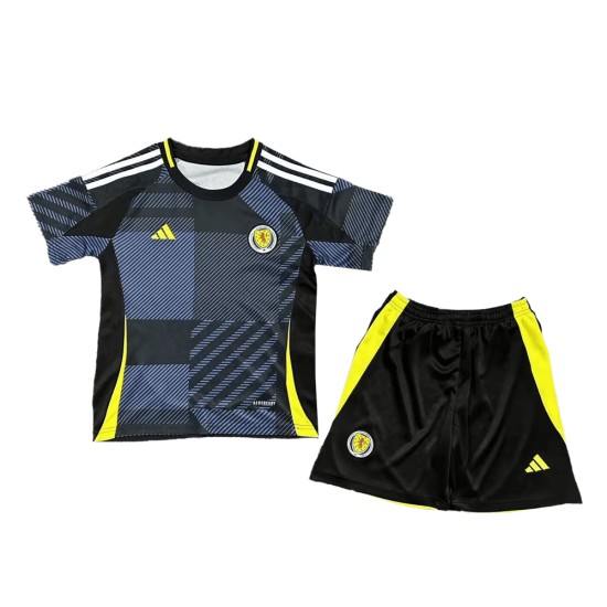 Kid's Scotland Home Jersey+Shorts EURO 2024 Kid's Scotland Home Jersey+Shorts EURO 2024