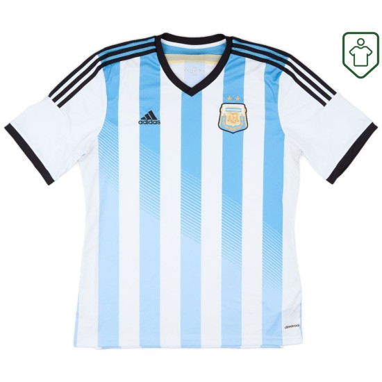 Men's Argentina 2013/15 Home Retro Shirt - Blue Men's Argentina 2013/15 Home Retro Shirt - Blue