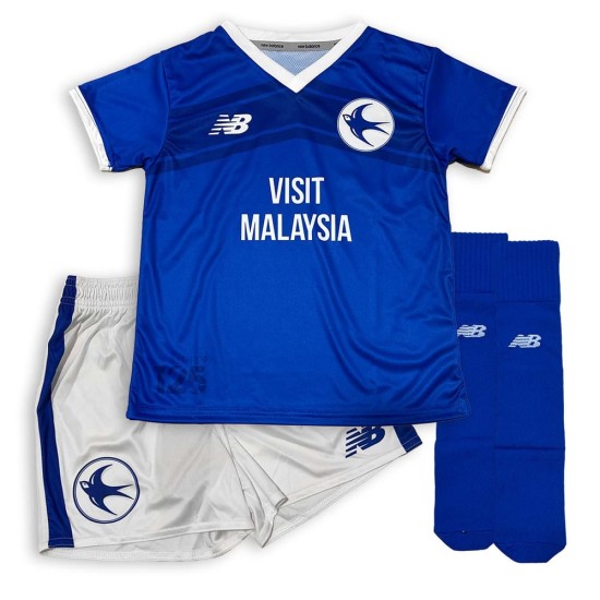 Kid's Cardiff City 2024/25 Home Kit