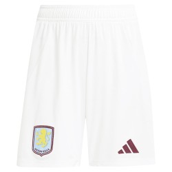 Kid's Aston Villa 2024/25 Home Shorts