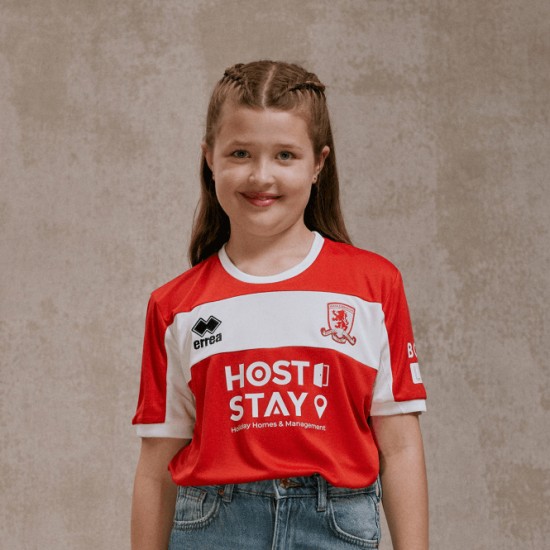Kid's Middlesbrough 2024/25 Home Shirt