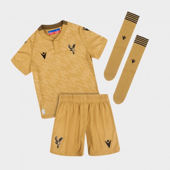 Kid's Crystal Palace 2025/26 Third Eagle Gold Kit