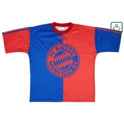 Men's Bayern Munich 1995/96 Retro Shirt - Blue Men's Bayern Munich 1995/96 Retro Shirt - Blue