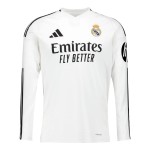 Men's Real Madrid 2024/25 Home Long Sleeve Shirt Men's Real Madrid 2024/25 Home Long Sleeve Shirt