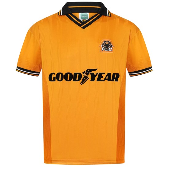 Kid's Wolverhampton Wanderers 1998 Home Retro Shirt Kid's Wolverhampton Wanderers 1998 Home Retro Shirt