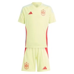 Kid's Spain Away Jersey+Shorts EURO 2024