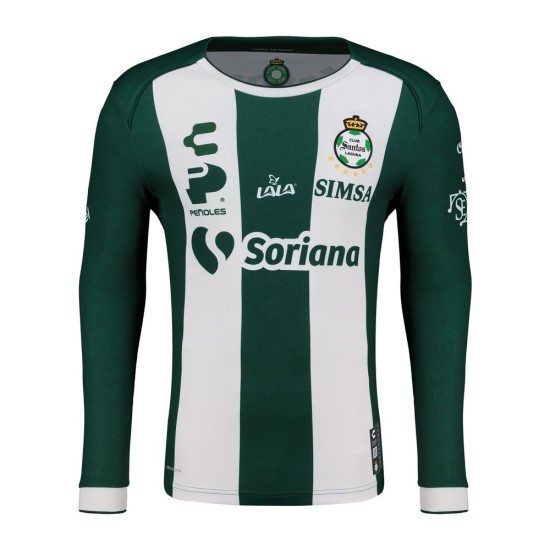 Kid's Santos Laguna 2024/25 Home Long Sleeve Shirt Kid's Santos Laguna 2024/25 Home Long Sleeve Shirt