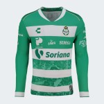 Women's Santos Laguna 2025/26 Home Long Sleeve Shirt