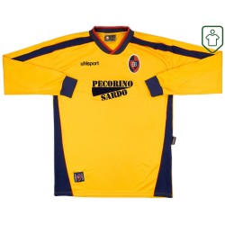 Men's Cagliari Calcio 2000/01 Retro Long Sleeve Shirt Men's Cagliari Calcio 2000/01 Retro Long Sleeve Shirt