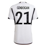 Ilkay Gundogan #21 Germany Home Jersey World Cup 2022 Ilkay Gundogan #21 Germany Home Jersey World Cup 2022