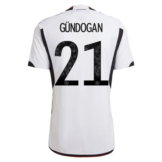 Ilkay Gundogan #21 Germany Home Jersey World Cup 2022 Ilkay Gundogan #21 Germany Home Jersey World Cup 2022
