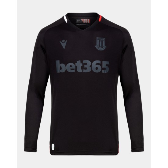 Men's Stoke City 2024/25 Away Long Sleeve Shirt Men's Stoke City 2024/25 Away Long Sleeve Shirt