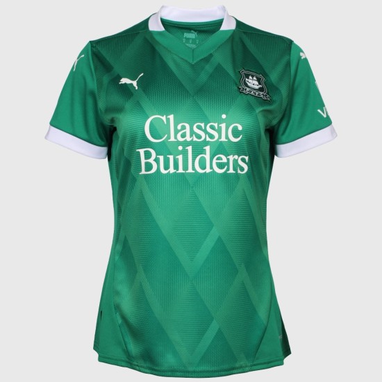 Women's Plymouth Argyle 2024/25 Home Shirt Women's Plymouth Argyle 2024/25 Home Shirt