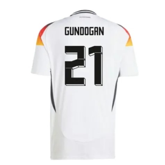 Men's GUNDOGAN Germany 2024 Home Shirt Men's GUNDOGAN Germany 2024 Home Shirt
