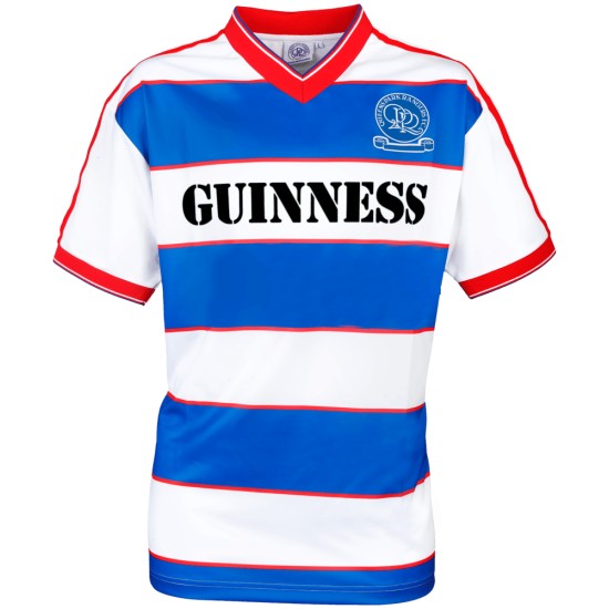 Kid's Queens Park Rangers 1985 Retro Guinness Shirt