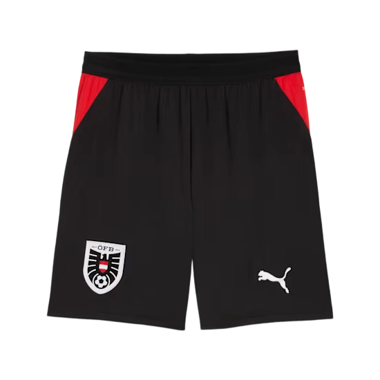 Men's Austria 2026 Home World Cup Shorts Men's Austria 2026 Home World Cup Shorts
