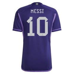 Lionel Messi #10 Argentina Away Jersey World Cup 2022