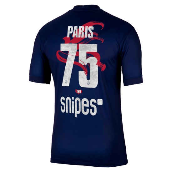 Men's PSG 2025/26 Home Lunar New Year Shirt Paris #75 Men's PSG 2025/26 Home Lunar New Year Shirt Paris #75