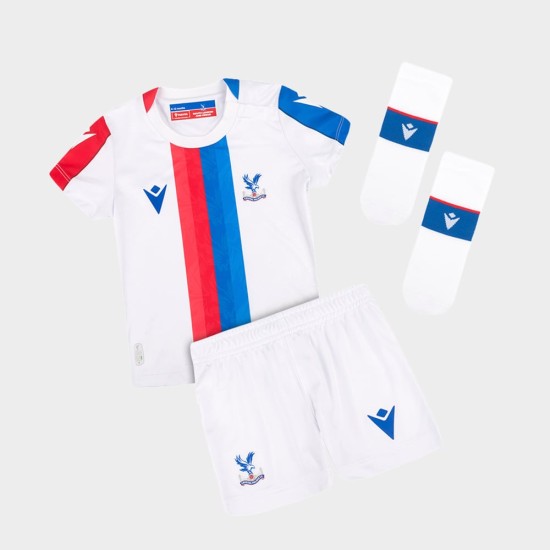 Kid's Crystal Palace 2025/26 Third Eagle White Kit Kid's Crystal Palace 2025/26 Third Eagle White Kit
