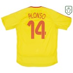 Men's Liverpool 2006/07 Away Retro Shirt Alonso #14
