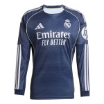 Women's Real Madrid 2025/26 Away Long Sleeve Shirt Women's Real Madrid 2025/26 Away Long Sleeve Shirt