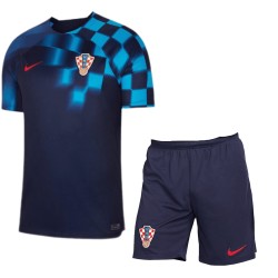 Kid's Croatia Away Jersey+Shorts World Cup 2022 Kid's Croatia Away Jersey+Shorts World Cup 2022