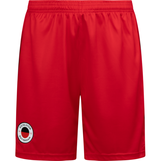 Men's Excelsior Rotterdam 2025/26 Home Shorts Men's Excelsior Rotterdam 2025/26 Home Shorts