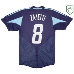 Men's Argentina 2004/05 Away Retro Shirt Zanetti #8