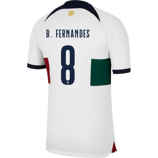 Bruno Fernandes #8 Portugal Away Jersey World Cup 2022 Bruno Fernandes #8 Portugal Away Jersey World Cup 2022