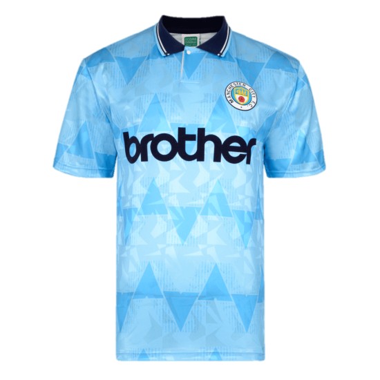 Women's Manchester City 1989 Home Retro Shirt Women's Manchester City 1989 Home Retro Shirt