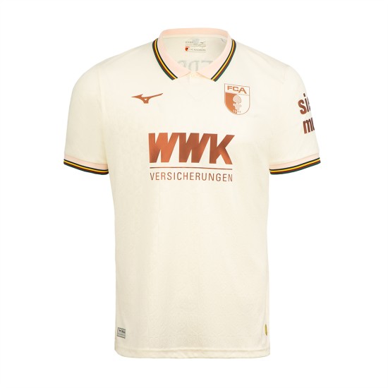 Kid's FC Augsburg 2025/26 Special Shirt - Cream Kid's FC Augsburg 2025/26 Special Shirt - Cream