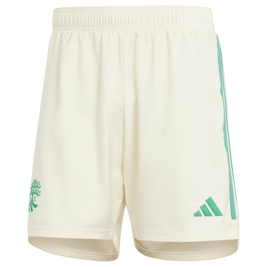 Kid's Austin FC 2025 Away Shorts - Cream
