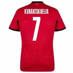 Khvicha Kvaratskhelia #7 Georgia Third Jersey EURO 2024