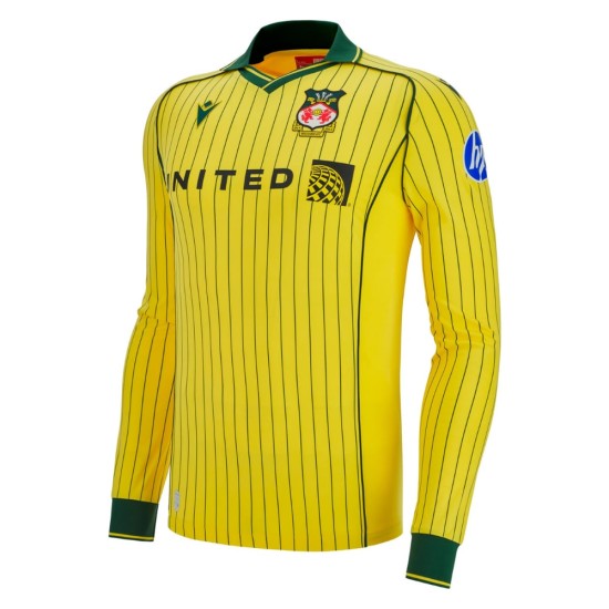 Men's Wrexham AFC 2025/26 Away Long Sleeve Shirt Men's Wrexham AFC 2025/26 Away Long Sleeve Shirt