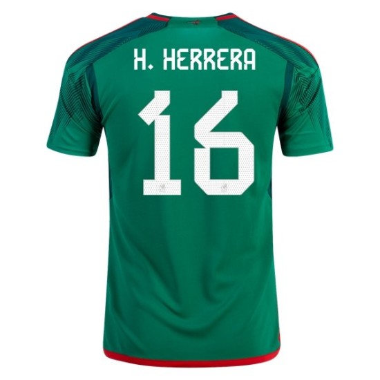 Hector Herrera #16 Mexico Home Jersey World Cup 2022 Hector Herrera #16 Mexico Home Jersey World Cup 2022