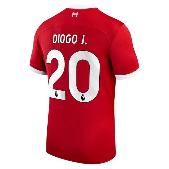 Men's Diogo Jota #20 Liverpool 2023/24 Home Shirt Men's Diogo Jota #20 Liverpool 2023/24 Home Shirt